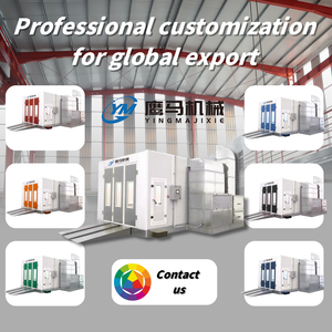 Cabine <span class=keywords><strong>de</strong></span> peinture automobile à gaz à faible bruit et performance stable avec contrôle intelligent pour camions et ateliers industriels - Product Image 6