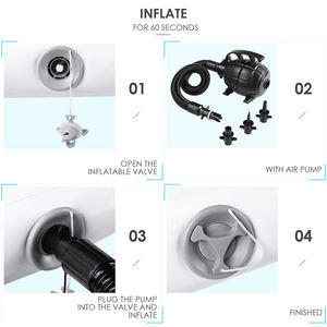 Pista de aire inflable con logotipo personalizado, 6m - Product Image 3