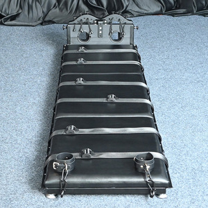 <span class=keywords><strong>Lit</strong></span> de <span class=keywords><strong>bondage</strong></span> BDSM avec verrous réglables, mobilier pour adultes - Product Image 3