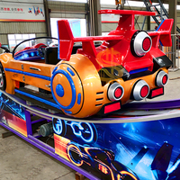 Manège Théâtral Volant, Simulateur de Voiture Volante, Plateforme de Mouvement 4D, Prêt pour la Réalité Virtuelle, Équipement de Manège pour Parc d'Attractions, Manèges Commerciaux