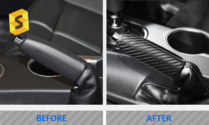 ES N-YM-094ขายส่งโรงงานราคาคาร์บอนไ<span class=keywords><strong>ฟ</strong></span>เบ<span class=keywords><strong>อร</strong></span>์ Handbrake <span class=keywords><strong>ส</strong></span>ำหรับ Ford Mustang คาร์บอนไ<span class=keywords><strong>ฟ</strong></span>เบ<span class=keywords><strong>อร</strong></span>์รถอุปกรณ์เสริม - Product Image 5