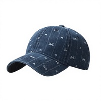 Casquettes de baseball OEM vintage en coton éponge avec logo brodé personnalisé, vente en gros, mode sportive, 6 panneaux, style urbain, visière incurvée réglable