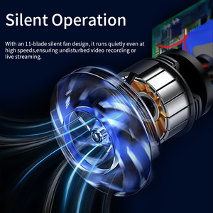 Sistema de refrigeración de cámara Mini ventilador de refrigeración con pantalla de temperatura inteligente ajustable para cámara Sony <span class=keywords><strong>Canon</strong></span> FUJIFILM - Product Image 6