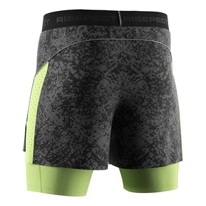 Pantalones Cortos Deportivos para Hombre, Ajuste Cómodo, Forro Interior Suave, Logotipo Reflectante Personalizado para Seguridad Nocturna - Product Image 3