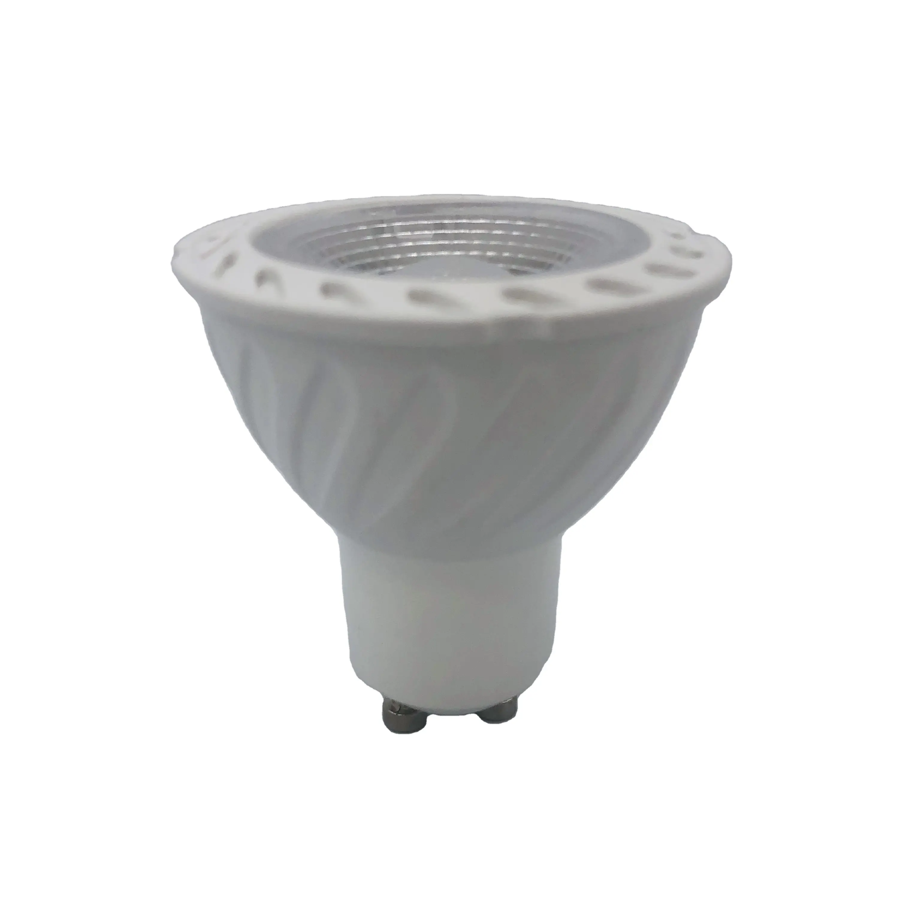 230V GU5.3 Round COB SMD 5w 3W Ceiling MR16 Lamp Dimmable GU10 Pin LED Spot Light Bulb