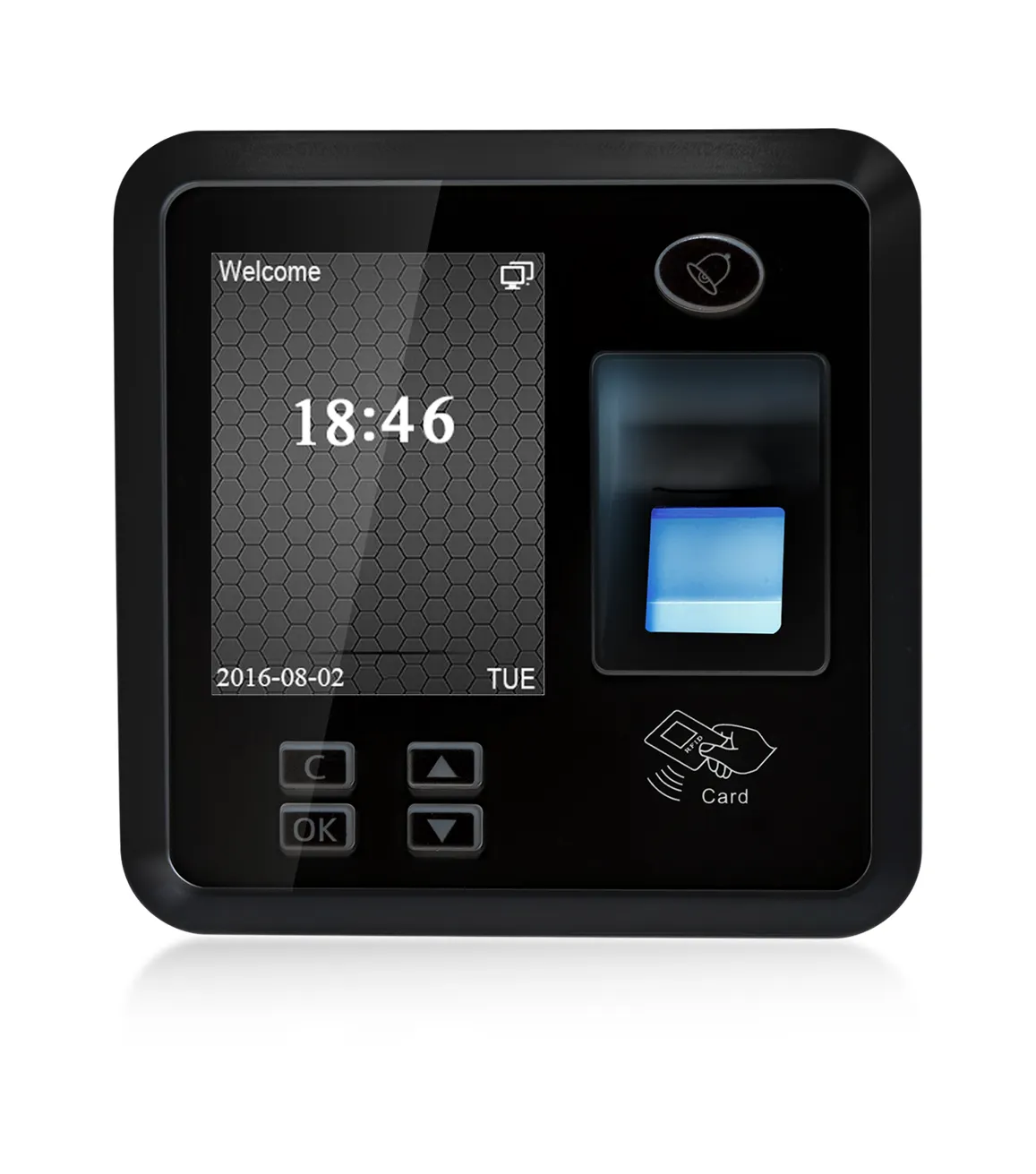 2.4 Tft Kleurenscherm Security Biometrische Vingerafdruk Tijdregistratie Deur Toegangscontrole Apparaat Met Gratis Software