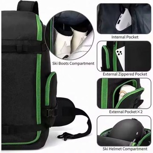 Muestra Gratuita de Bolsa Ligera para Equipo de Esquí, Mochila para Botas de Snowboard, Bolsa de Viaje para Snowboard - Product Image 5