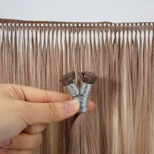 <span class=keywords><strong>Extensiones</strong></span> <span class=keywords><strong>de</strong></span> <span class=keywords><strong>Cabello</strong></span> Humano Genius Weft, <span class=keywords><strong>Cabello</strong></span> Virgen 100% Remy Chino <span class=keywords><strong>de</strong></span> Primera Calidad, Doble Trama, para Mujeres - Product Image 6