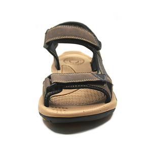 2026 Latest Design Summer Non-Slip <strong>Brown</strong> Outdoor Beach Sports <strong>Sandals</strong> for <strong>Men</strong> Chappal - Product Image 3