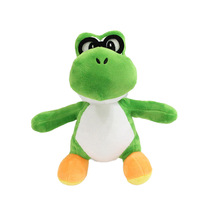 Peluches de jeux rétro, adorables figurines en peluche de dessins animés avec accessoires, cadeaux premium pour machines à griffes