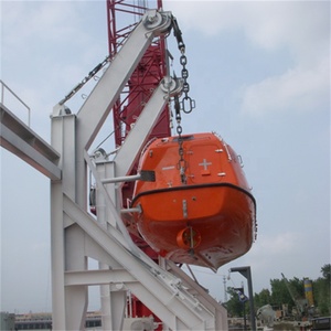 Davit marin fermé à bras oscillant par gravité pour bateau de sauvetage à vendre - Product Image 4