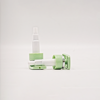 Emballage cosmétique vert matcha, pompe anti-fuite en plastique PP 28/32 mm pour shampoing, gel douche et lotion