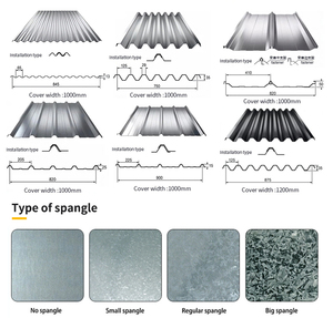 Lamiera Ondulata Zincata di Prima Qualità, Copertura Metallica ad Alta Resistenza per Costruzioni e Immobiliare nelle Filippine - Product Image 4