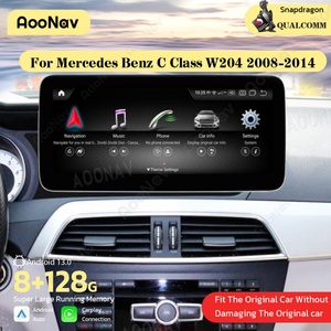 Autoradio pour Mercedes Benz Classe C W204 2008-2014 Écran tactile Android GPS Lecteur multimédia de navigation Système double Qualcomm - Product Image 2