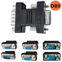Adaptateur de câble série RS-232 DB9 à 9 broches, mâle vers mâle, femelle vers femelle, changeur de sexe