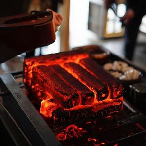 Carbone di Bambù HELIOCOAL in Bastoncini Quadrati per Barbecue, Esportatore dalla Cina al Medio Oriente, Carbone a Lunga Combustione - Product Image 4