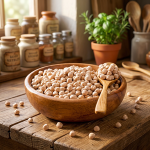 Garbanzos Kabuli Secos Orgánicos a Granel, Legumbres a Base de Plantas NIRVAN GLOBAL India para Cocina Casera y Recetas Gourmet - Product Image 2