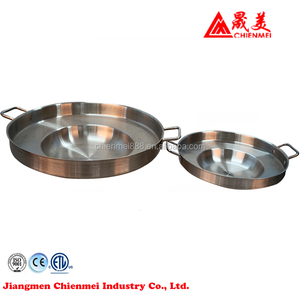Venta caliente material seleccionado profesional de acero inoxidable sartén mojada pizza pan <span class=keywords><strong>molino</strong></span> - Product Image 3