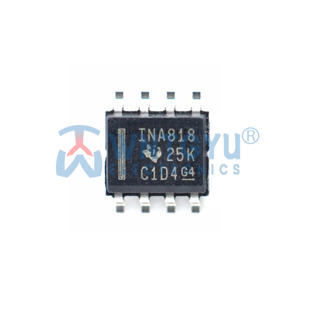 INA818IDR New Original In Stock INA818IDR SOP-8 Electron Component Amplifier ICs Instrumentation Amplifiers