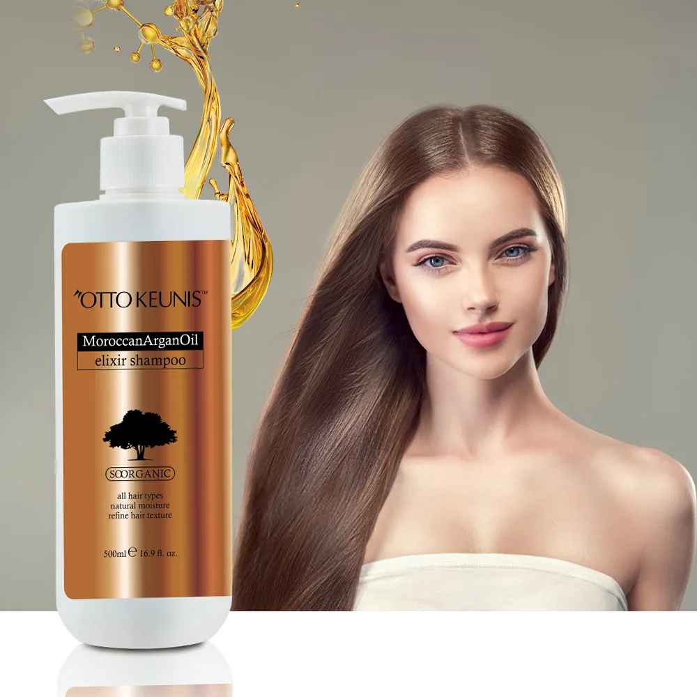 OTTO KEUNIS estratto di olio di Argan antiforfora shampoo per capelli levigante nutriente biologico anti-prurito