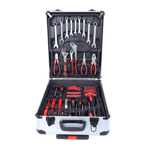 Juego <span class=keywords><strong>de</strong></span> herramientas <span class=keywords><strong>de</strong></span> mano <span class=keywords><strong>de</strong></span> reparación automática, con Llave <span class=keywords><strong>de</strong></span> trinquete, llave <span class=keywords><strong>de</strong></span> tubo, martillo, alicates, destornillador en caja <span class=keywords><strong>de</strong></span> aluminio, 399 Uds. - Product Image 4