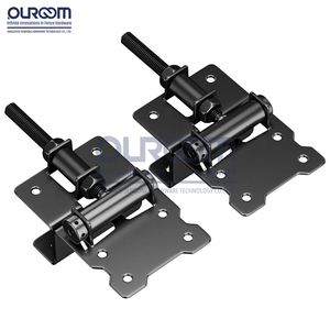 Bisagra de acero inoxidable de 1,75 "Mini bisagras de cierre automático Característica ajustable Moderna para uso en exteriores para balcón pequeño - Product Image 1