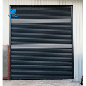 Portes à enroulement à télécommande <span class=keywords><strong>en</strong></span> acier antirouille, haute vitesse, sécurité pour entrepôts logistiques, entrepôts frigorifiques, taille personnalisée - Product Image 3