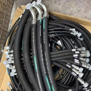 Ống thủy lực thép OEM cho máy xúc Komatsu/ Sany/Caterpillar/ <span class=keywords><strong>KOBELCO</strong></span>/Hitachi/Sumitomo/XCMG//Liugong/Voloe/cat, loại 4SH ISN - Product Image 1