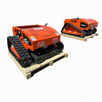 Tondeuse robotisée intelligente pour pentes raides, moteur 2 temps de qualité industrielle, télécommandée pour tondeuse de jardin sur chenilles