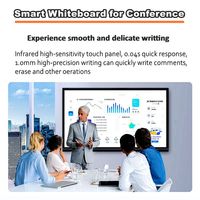 CUMEI Brand New 4k HD Protection des yeux Verre trempé Écran plat interactif Smart Board 75 85 pouces Tableau blanc interactif