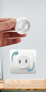 Cubiertas de salida a prueba de niños, protectores de enchufe eléctrico seguros, resistentes, Francia - Product Image 6