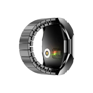 Reloj Inteligente con Diseño Cuadrado Clásico, Correa Metálica Brillante, Monitor de Actividad Física, Monitor de Salud Híbrido para Hombre, Pulsera Elegante - Product Image 5