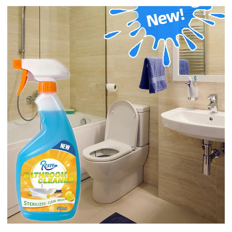 OEM personalizável melhor rótulo 500ml odor profundo remoção multi-função mancha limpeza líquido banheiro limpador detergente spray