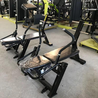 ASM-B1073 Équipement de fitness pour la musculation des muscles du dos – Machine à ramer inclinée à barre en T à charge libre