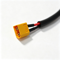 Câble de connexion de batterie mâle XT60 personnalisé, assemblage de câbles en silicone haute température 16AWG pour appareils robotiques