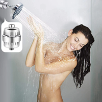 Filtro De Ducha Cartouche filtrante à charbon ionique Kdf Filtre à eau de douche pour pommeau de douche