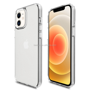 Venta al por mayor híbrido claro suave transparente TPU <span class=keywords><strong>funda</strong></span> protectora dura de la cubierta del teléfono para <span class=keywords><strong>Apple</strong></span> <span class=keywords><strong>iPhone</strong></span> <span class=keywords><strong>12</strong></span> - Product Image 5