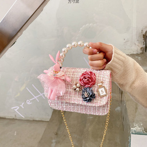 <span class=keywords><strong>Sac</strong></span> bandoulière enfant, nouvelle mode, moderne, cool, mignon, unisexe, mini porte-monnaie en coton pour l'hiver, pour collégiens et lycéens - Product Image 4