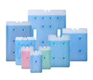 蓝色冰柜冷却器凝胶包可重复使用冰柜冰砖冷却器