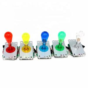 Accesorios para Máquinas de Juegos Arcade, Joystick de Cristal Iluminado con Luces LED Multicolor - Product Image 1