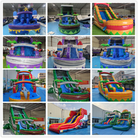 Garde16ft commercial 18ft 20ft 23ft piscine jouets gonflables toboggan gonflable toboggan gonflable
