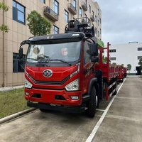 Camion-grue robuste 6x4 à capacité de levage de 10 tonnes, avec composants essentiels (boîte de vitesses, moteur, pompe, engrenages) – Approvisionnement direct usine