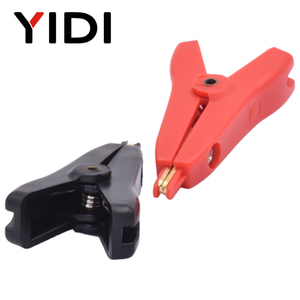 YIDI YD25B-5 5A Bateria Jumper Cabo Pequeno Plano Isolado Vermelho Preto Branco Crocodilo Primavera Teste Clipe Kelvin Jacaré Clamp - Product Image 5