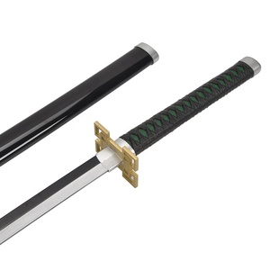Spada Nichirin in Schiuma PU per Cosplay dell'Anime Giapponese <span class=keywords><strong>Demon</strong></span> <span class=keywords><strong>Slayer</strong></span> <span class=keywords><strong>Kimetsu</strong></span> <span class=keywords><strong>No</strong></span> <span class=keywords><strong>Yaiba</strong></span>, Katana Giocattolo in Plastica di Muichiro Tokito - Product Image 4