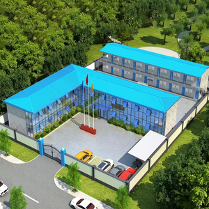 Tùy Chỉnh Sang Trọng Di Động Nhà Lớn Đúc Sẵn Modular Container Nhà Cho Khách Sạn Homestay Làm Từ Thép Cho Các Bệnh Viện - Product Image 2