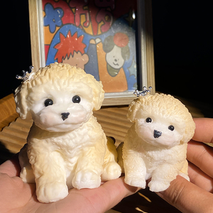 Juguete Antiestrés de Perro Poodle Pequeño, Novedoso y Único, con Forma de Animal, de TPR Blandito y Apretable, Popular para Descompresión, Venta Caliente de Fábrica - Product Image 5