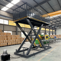 DAHUI SJG-5T1.3M Pont élévateur à ciseaux électrique souterrain en acier de haute qualité 5 tonnes CE ISO personnalisable pour garage
