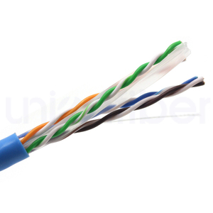 Cable <span class=keywords><strong>UTP</strong></span> CAT6 para Exteriores, <span class=keywords><strong>100</strong></span>% <span class=keywords><strong>Cobre</strong></span>, 24AWG, 4 Pares, 305M, Cable de Red Gigabit Ethernet LSZH Sólido a Granel para Comunicación Aérea y CCTV - Product Image 3
