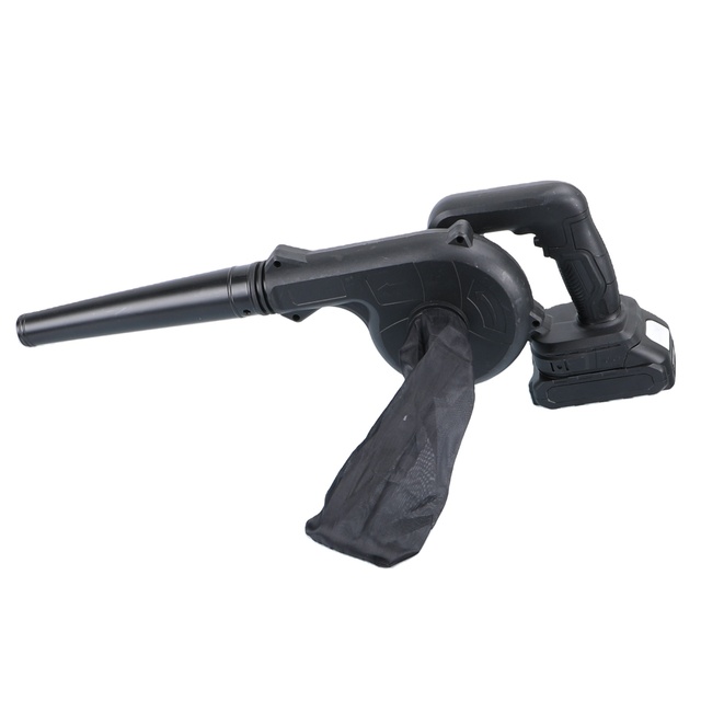 Cordless 21V Industrial & DIY Leaf Blower up to 500CFM Strong Power Lightweight Handheld Snow Cleaner with 2 Batteries