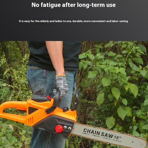 18-Inch DIY Grade Cordless Electric Chainsaw Handheld <strong>Tree</strong> Wood Garden <strong>Tool</strong> with Battery &amp; Extra Chain OEM Customizable - Product Image 4